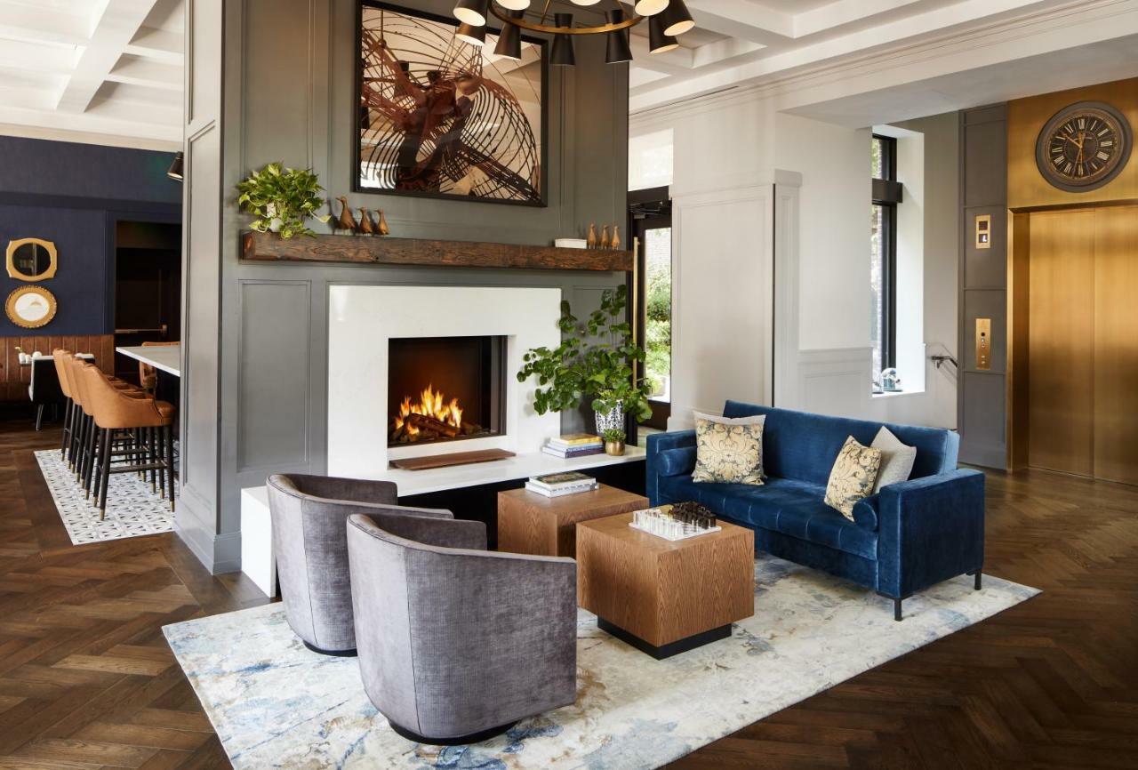 The Whitney Hotel Βοστώνη Εξωτερικό φωτογραφία The lounge at the 100 Lincoln Street